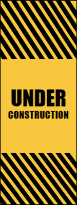 Custom Outdoor Yard Signs Multiple Sizes Under Construction