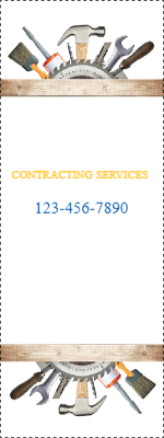 Custom Outdoor Yard Signs Multiple Sizes Contracting Services