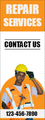 Custom Outdoor Yard Signs Multiple Sizes Repair Service