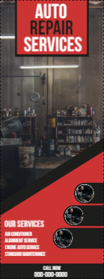 Custom Outdoor Yard Signs Multiple Sizes Auto Repair Services