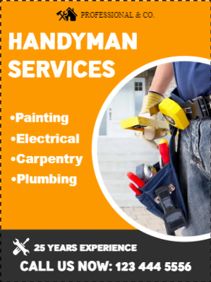 Custom Outdoor Yard Signs Multiple Sizes Handyman