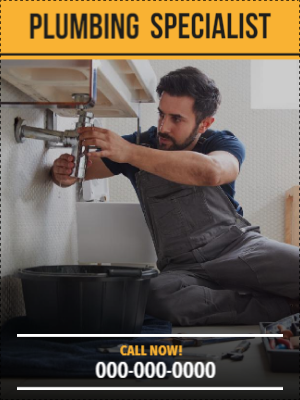 Custom Outdoor Yard Signs Multiple Sizes Plumbing Specialist