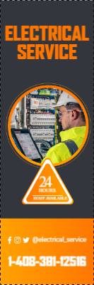 Custom Outdoor Yard Signs Multiple Sizes Electrical Service