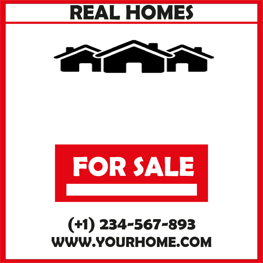 Custom Outdoor Yard Signs Multiple Sizes Real Home