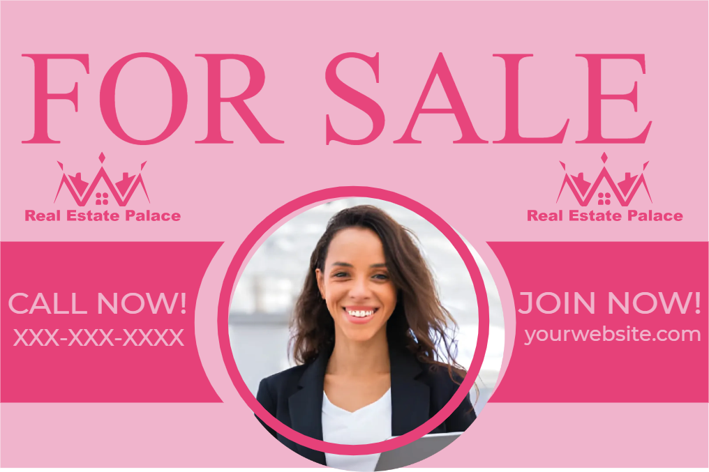 Custom Outdoor Yard Signs Multiple Sizes Real Estate Palace