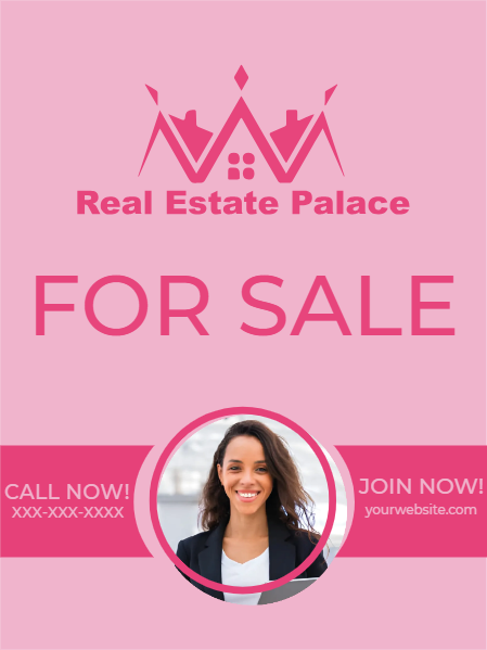 Custom Outdoor Yard Signs Multiple Sizes Real Estate Palace