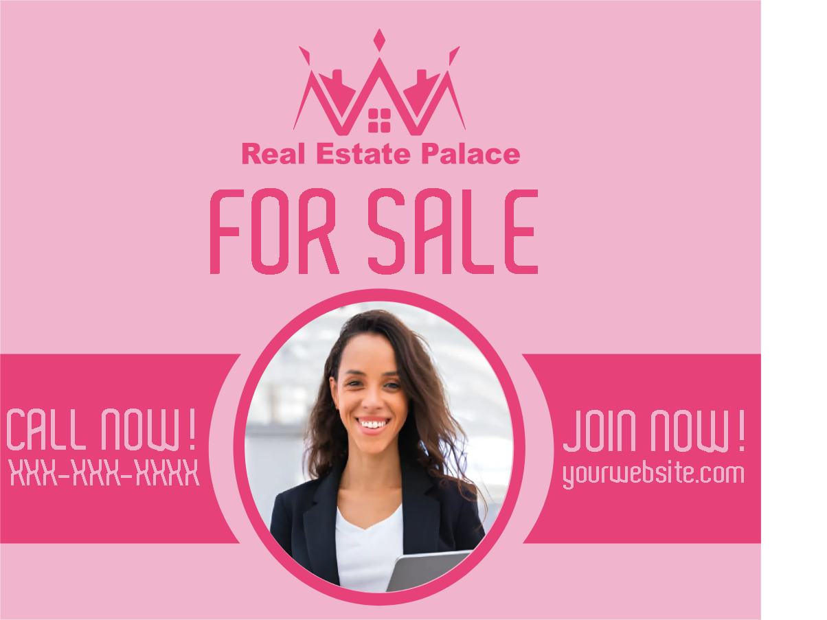 Custom Outdoor Yard Signs Multiple Sizes Real Estate Palace