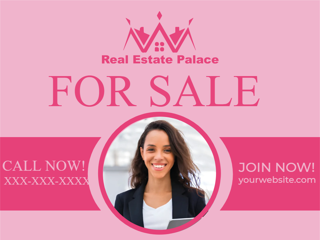 Custom Outdoor Yard Signs Multiple Sizes Real Estate Palace