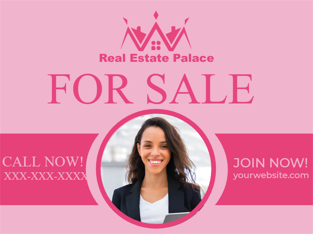 Custom Outdoor Yard Signs Multiple Sizes Real Estate Palace