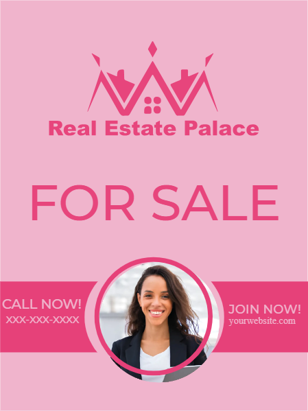 Custom Outdoor Yard Signs Multiple Sizes Real Estate Palace