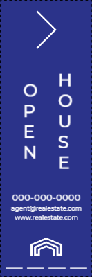 Custom Outdoor Yard Signs Multiple Sizes Open House