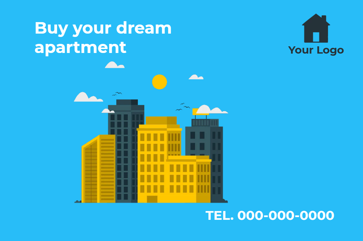 Custom Outdoor Yard Signs Multiple Sizes Dream Apartment