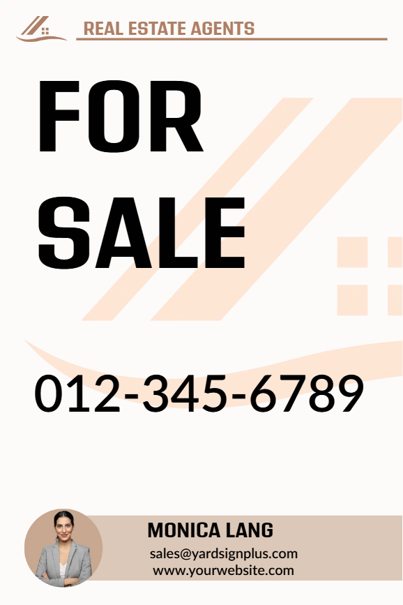 Custom Outdoor Yard Signs Multiple Sizes For Sale