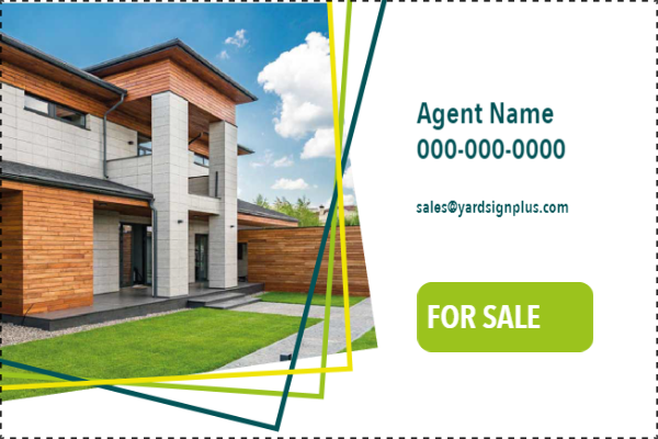 Custom Outdoor Yard Signs Multiple Sizes Real Estate