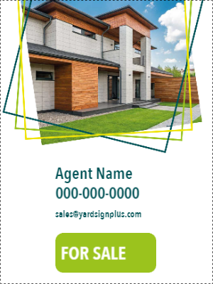 Custom Outdoor Yard Signs Multiple Sizes Real Estate