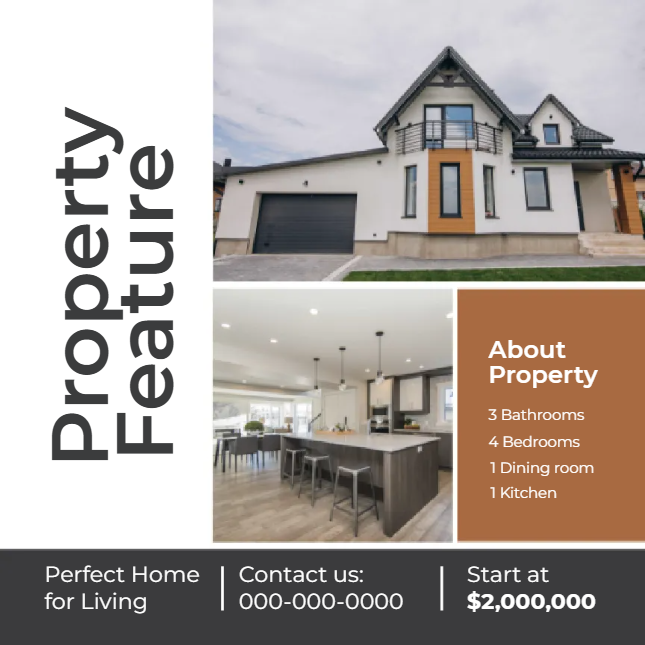 Custom Outdoor Yard Signs Multiple Sizes Property Feature