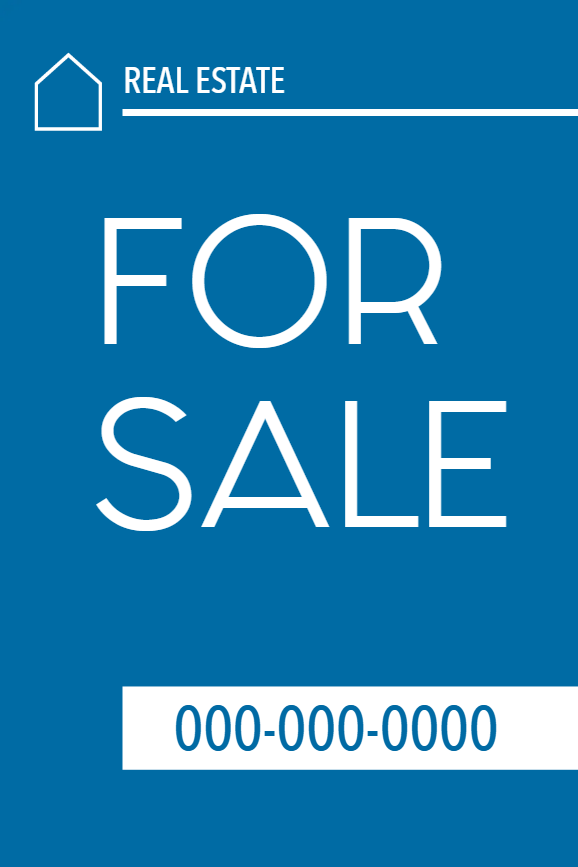 Custom Outdoor Yard Signs Multiple Sizes Real Estate