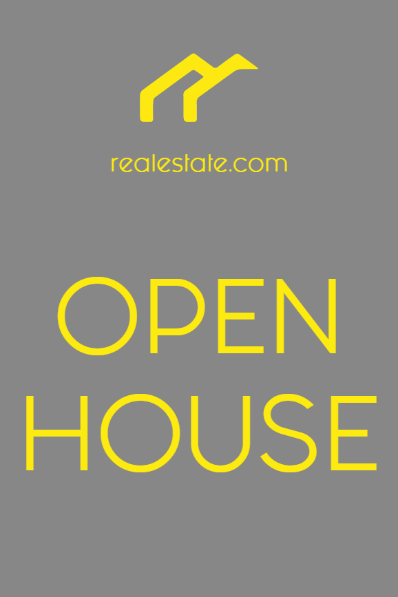Custom Outdoor Yard Signs Multiple Sizes Open House