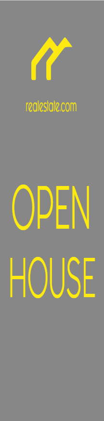 Custom Outdoor Yard Signs Multiple Sizes Open House