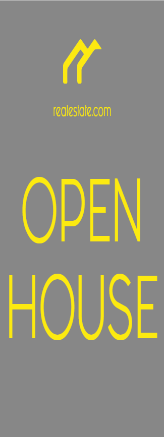 Custom Outdoor Yard Signs Multiple Sizes Open House