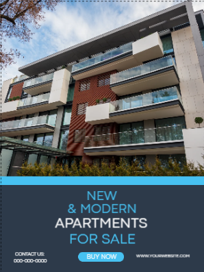 Custom Outdoor Yard Signs Multiple Sizes New Apartments