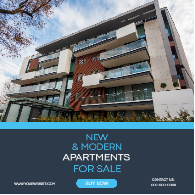 Custom Outdoor Yard Signs Multiple Sizes New Apartments