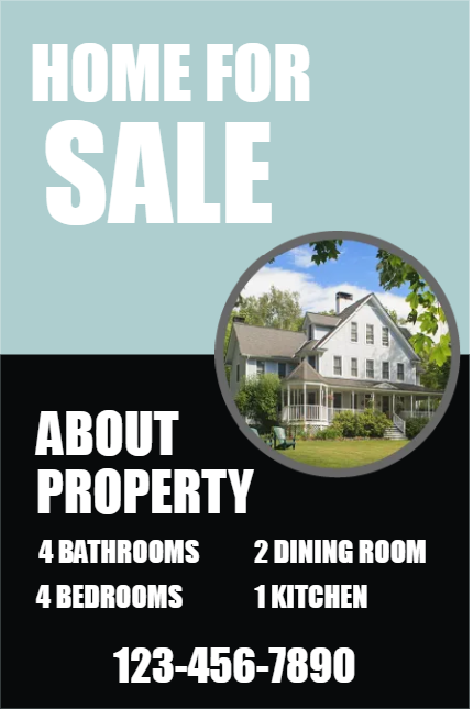 Custom Outdoor Yard Signs Multiple Sizes Home For Sale