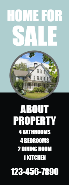 Custom Outdoor Yard Signs Multiple Sizes Home For Sale