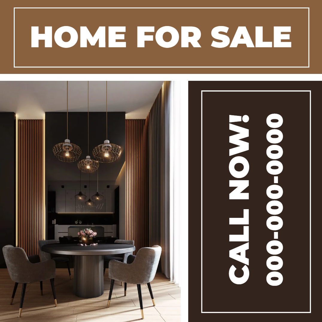 Custom Outdoor Yard Signs Multiple Sizes Home For Sale