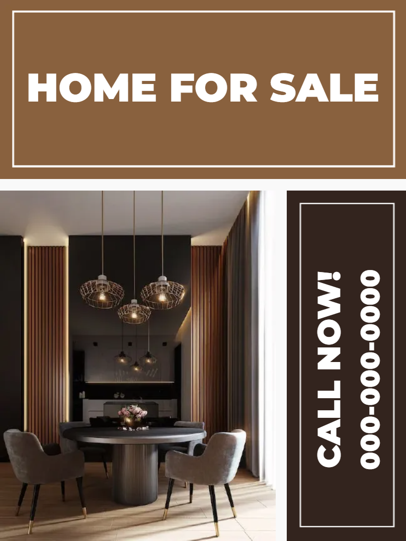 Custom Outdoor Yard Signs Multiple Sizes Home For Sale