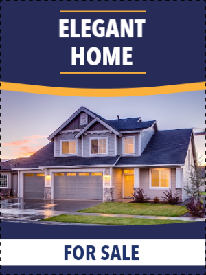 Custom Outdoor Yard Signs Multiple Sizes Elegant Home