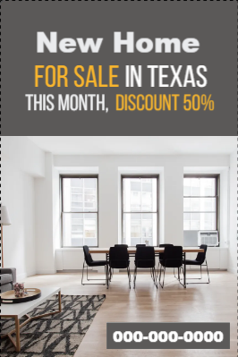 Custom Outdoor Yard Signs Multiple Sizes New Home For Sale