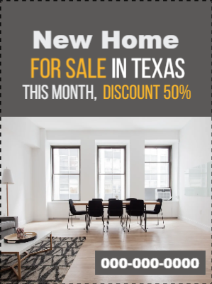 Custom Outdoor Yard Signs Multiple Sizes New Home For Sale