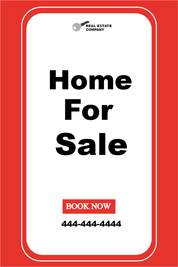 Custom Outdoor Yard Signs Multiple Sizes Home For Sale