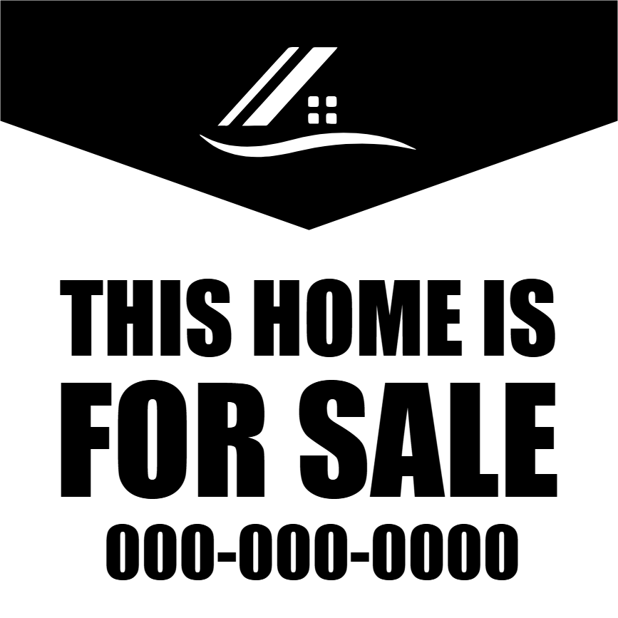 Custom Outdoor Yard Signs Multiple Sizes Home For Sale