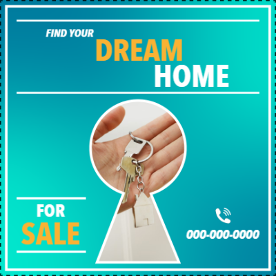 Custom Outdoor Yard Signs Multiple Sizes Your Dream House