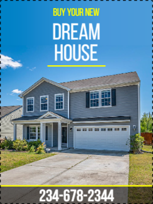 Custom Outdoor Yard Signs Multiple Sizes Dream House