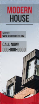 Custom Outdoor Yard Signs Multiple Sizes Modern House