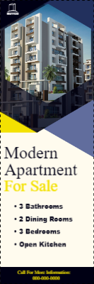 Custom Outdoor Yard Signs Multiple Sizes Apartment For Sale