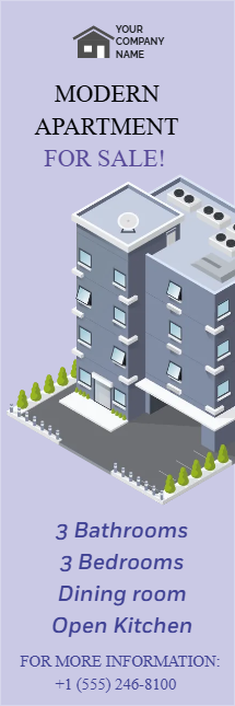 Custom Outdoor Yard Signs Multiple Sizes Apartment For Sale