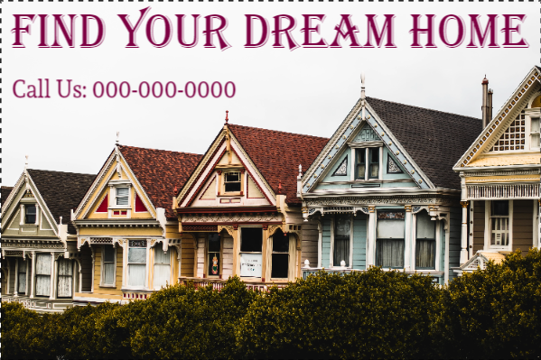 Custom Outdoor Yard Signs Multiple Sizes Your Dream Home