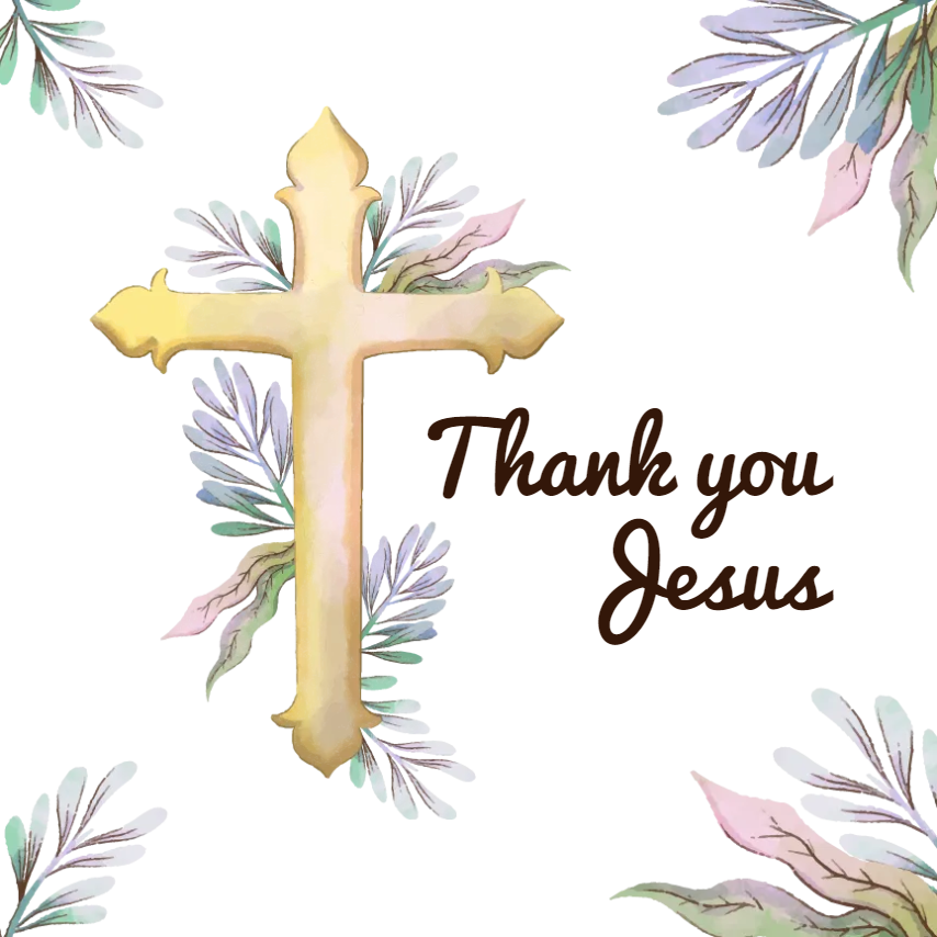 Custom Outdoor Yard Signs Multiple Sizes Thank You Jesus