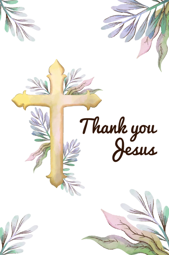 Custom Outdoor Yard Signs Multiple Sizes Thank You Jesus