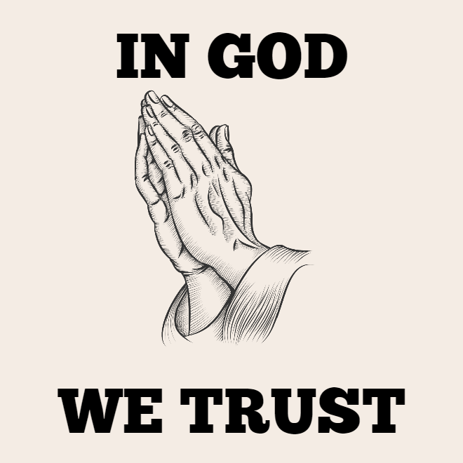 Custom Outdoor Yard Signs Multiple Sizes In God We Trust