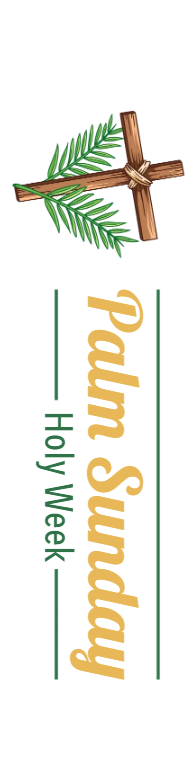 Custom Outdoor Yard Signs Multiple Sizes Palm Sunday