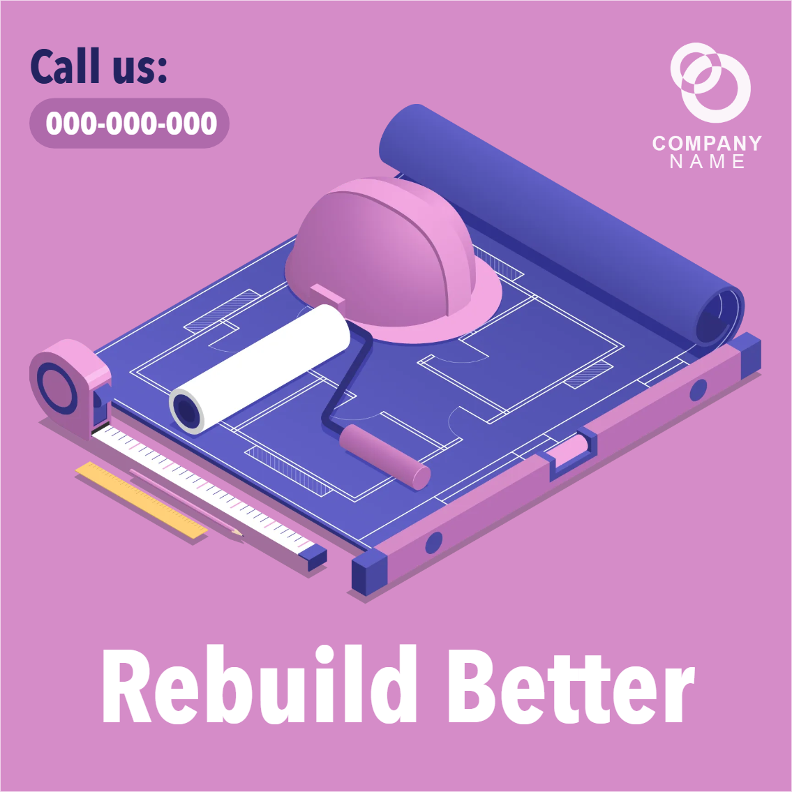 Custom Outdoor Yard Signs Multiple Sizes Rebuild Better