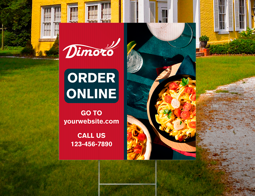 Custom Outdoor Yard Signs Multiple Sizes Order Online