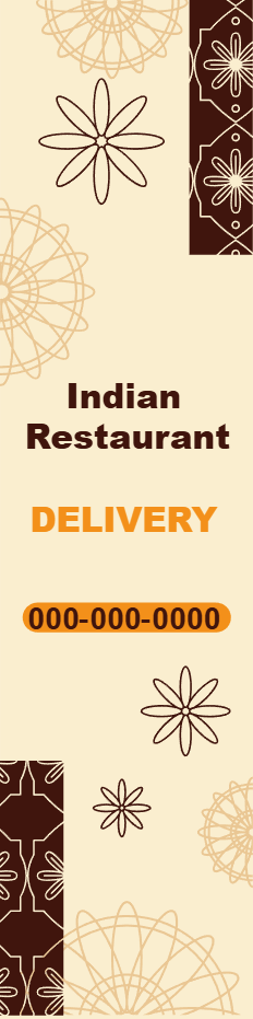 Custom Outdoor Yard Signs Multiple Sizes Indian Restaurant