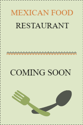 Custom Outdoor Yard Signs Multiple Sizes Mexican Food Restaurant