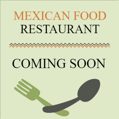 Custom Outdoor Yard Signs Multiple Sizes Mexican Food Restaurant